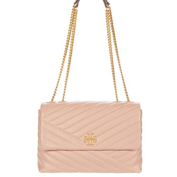 Tory Burch Handbags - Tory Burch Kira Chevron Crossbody Bag - Pink Moon